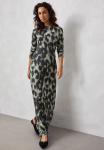 Платье Next REGULAR FIT-LONG SLEEVE , Khaki Green Animal Print/Green - фото 2
