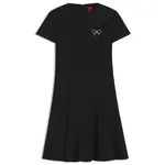 Платье HUGO Kejuli 10233791 short sleeve short, черный - фото