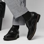 Туфли мужские низкие черный/черный Kaiser - фото 6