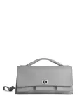 Маленький клатч Bel Air на ремешке Balenciaga, серый - фото