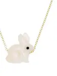 Ожерелье с подвеской Conejito Aliita, белый - фото 2