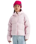Детская куртка North Down с капюшоном для девочек 8-20 The North Face, розовый - фото