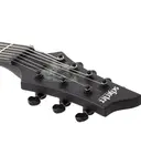 Электрогитара Schecter V-7 Chris Howorth Snake Cross в сатиновом черном цвете - фото 4