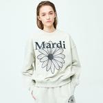 Свитшот унисекс MARDI MERCREDI, сырой белый (Мадагаскар Ванилла Блэк) - фото 10