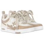 Кроссовки женские Louis Vuitton, белый / бежевый - фото 3