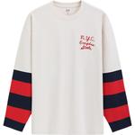 Футболка унисекс GAP, серо-белый - фото