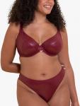 Соблазнительное стринги Lush Curvy Kate, Oxblood - фото 3