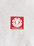Футболка Element Square Logo T-Shirt, mid grey heather - фото 5