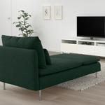 Шезлонг SÖDERHAMN IKEA, цвет tallmyra dark green - фото 2