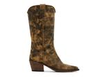 Ботинки Steve Madden Albany Western Boot, Brown Distressed Leather - фото 2