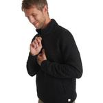 Стеганый пуловер Corbet мужской Marine Layer, цвет Black Heather - фото 3