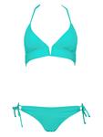 Комплект бикини Vivance, бирюзовый - фото