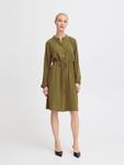 Платье-рубашка b.young GILDA, оливковый - фото 2