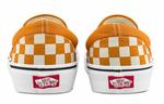 Кроссовки Vans Unisex Checkerboard Classic Slip-On Sneakers Yellow/White - фото 2