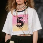 Футболка-топ женская Chanel, белый - фото 2