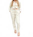 Танси комбинезон в белом цвете ENSEMBLE - фото