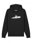 Толстовка wat? Apparel Sweatshirt Fly me to the moon, черный - фото 2