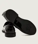 Кожаные лоферы Varian Hugo, черный - фото 4