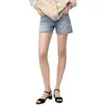 CHANEL Женские джинсовые шорты светло-голубые - фото 5