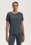 Футболка OYSHO SHORT-SLEEVED TECHNICAL, Mottled Grey - фото 5