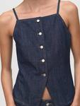 Топ Lia Denim Mango, Open Blue - фото 2