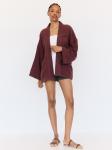 Кимоно Pull&Bear, Wine Red - фото 4