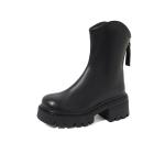 COMELY Ботинки женские Black/Coffee - фото 8