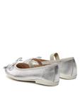 Балетки Geox, серебряный - фото 3