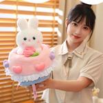 Плюшевая кукла Rabbit Bouquet высотой 32 см OLOEY - фото 4