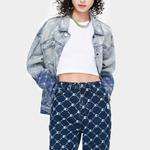 Джинсовая куртка унисекс деним синий Starter - фото 6