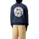 Свитшот с принтом Button Graphic Carhartt WIP, синий - фото 6