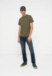 Футболка Tommy Jeans SLIM LINEAR CHEST TEE, Dark Greenery/Brown - фото 2