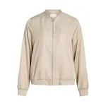 Куртка Vila Papaya bomber, бежевый - фото 3