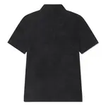 Детская нарядная рубашка-поло Lacoste с коротким рукавом Lacoste kids, черный - фото 4