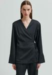 Блуза Second Female Blouse, Black Sand/Black - фото