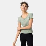 Футболка женская GAP, Cyan Teal - фото 8