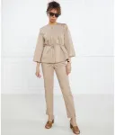 Брюки Slim fit Marc Cain, бежевый - фото 2