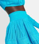 Мини-юбка кринолин ALAÏA, синий - фото 4