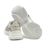 Кожаные кроссовки Twin-Set, бежевый - фото 4