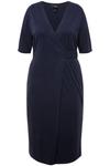 Миди платье Ulla Popken, marine blue - фото