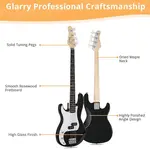 Электрогитарный ключ для бас-гитары Glarry GP для левшей, черный - фото 4