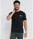 Футболка regular fit Gant, черный - фото 3