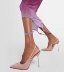 Лидия 105 лакированные мюли на ремешке Paris Texas, Dark Phard - фото 4