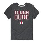 Футболка Case IH Tough Dude для мальчиков 8–20 лет с рисунком Licensed Character, серый - фото