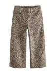 Джинсы Next Wide leg Jeans, цвет mottled brown - фото
