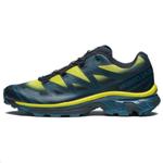 Кроссовки SALOMON XT-6 Skyline Carbon Sunny Lime, синий/желтый - фото 5