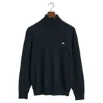 Свитер Gant Classic high neck, синий - фото 3