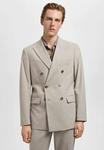 Пиджак-блейзер MONACO DOUBLE BREASTED - Suit jacket Mango, бежевый - фото
