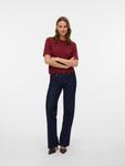 Свитер VERO MODA VMSaba, Merlot - фото 4