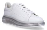 Кроссовки oversized sneaker 'white clear sole' Alexander Mcqueen, белый - фото 2